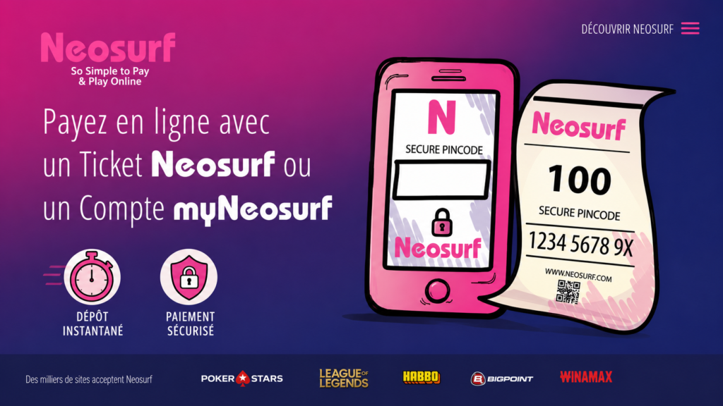 ticket neosurf ticket neosurf
